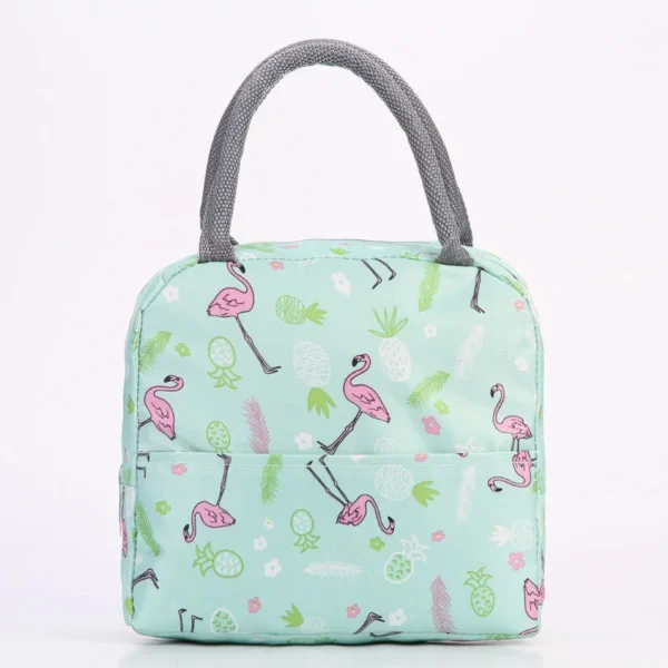 Printing Pattern Cooler Lunch Box Portable Insulated Lunch Bag Thermal Food Picnic Lunch Bags for Kids - Image 3