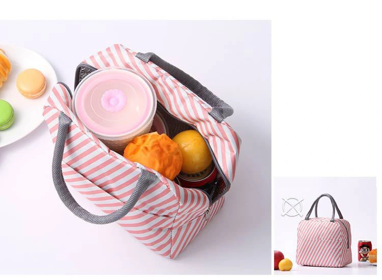 Printing Pattern Cooler Lunch Box Portable Insulated Lunch Bag Thermal Food Picnic Lunch Bags for Kids