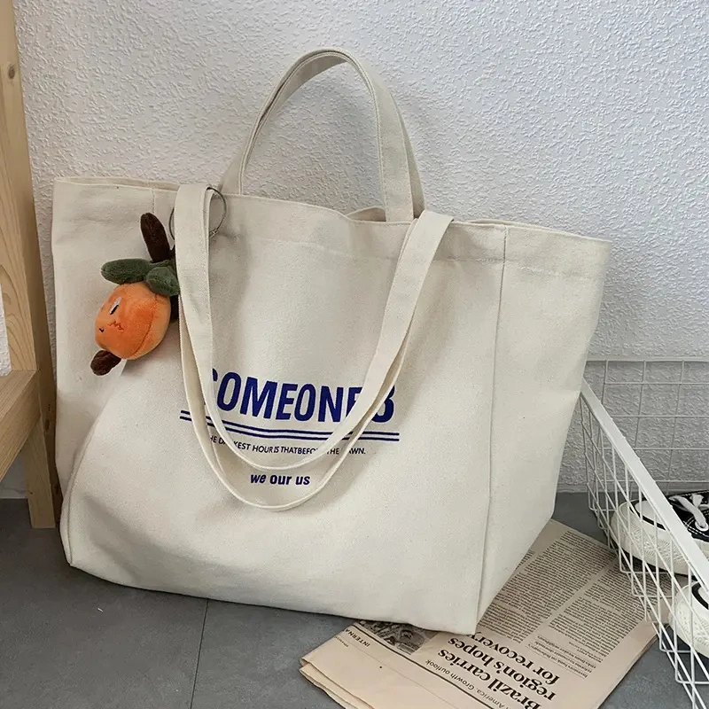 Quality Custom Printed Organic Cotton Canvas Tote Bag Printed Ropehandle Organic Cotton Canvas Bag
