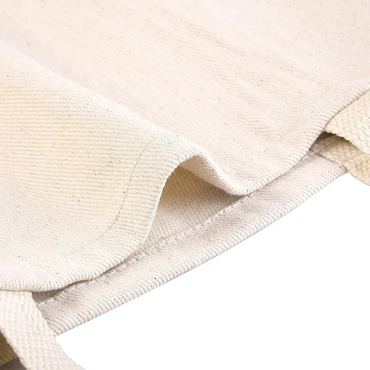 Recycle Organic 100% Plain Cotton Shopping Bag Reusable Cotton Canvas Tote Bags with Custom Logo