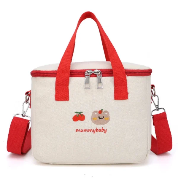 Reusable Insulated Lunch Cooler Bags Thermal Bag for Freezing Food Insulated Thermal Food Box - Image 3