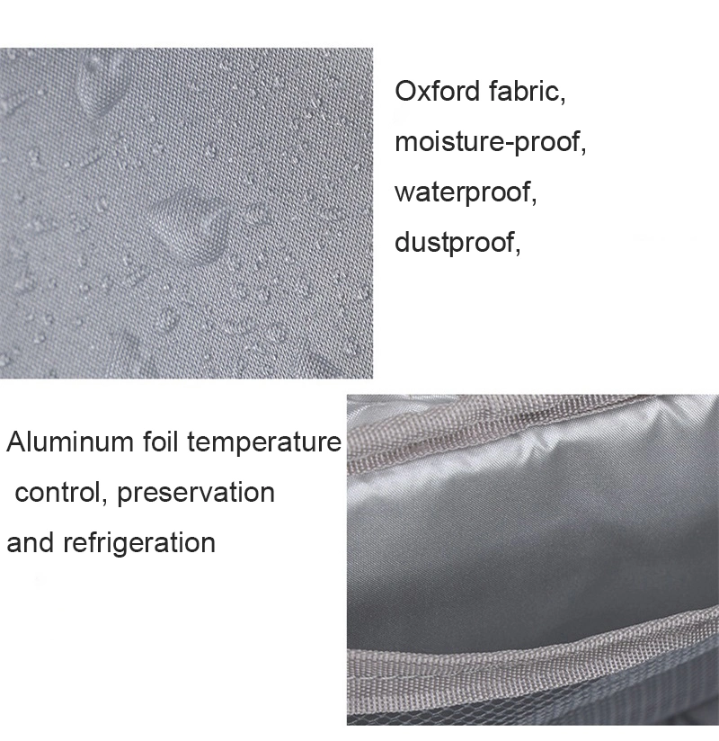 Reusable Insulated Lunch Cooler Bags Thermal Bag for Freezing Food Insulated Thermal Food Box