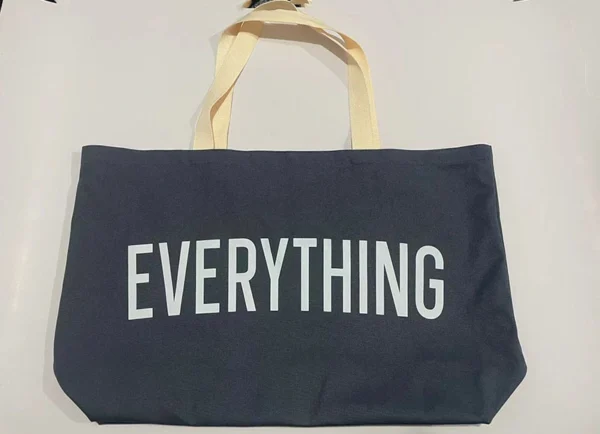 Shopping Tote Travel Bag Large Shoulder Canvas Bag Large - Image 5
