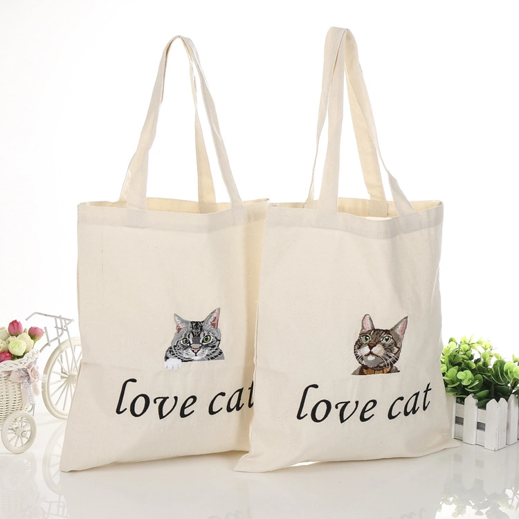 Simple Creative Fashion Cotton Bag Portable Sail Bag Single Shoulder Shopping Bag Customized Logo