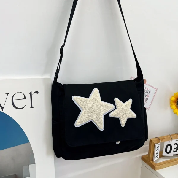 Simple and Stylish Large Capacity Commuting Bag Single Shoulder Crossbody Bag Class Tote Bag - Image 2