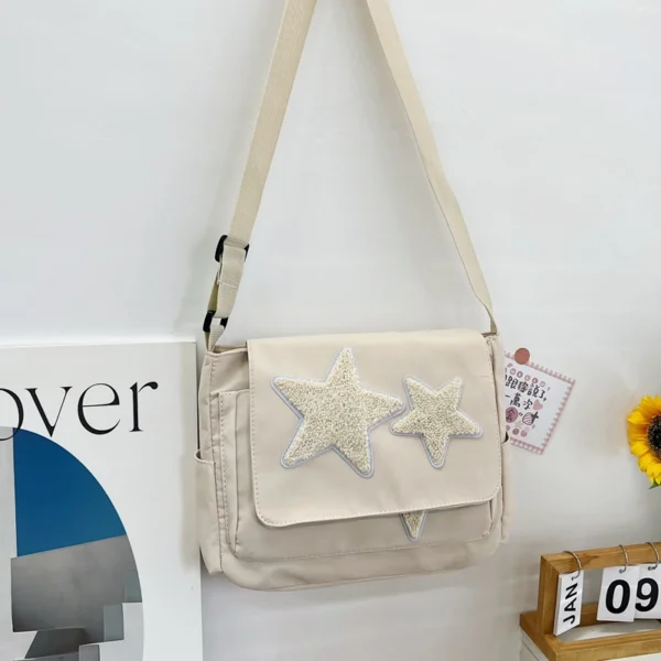 Simple and Stylish Large Capacity Commuting Bag Single Shoulder Crossbody Bag Class Tote Bag - Image 3