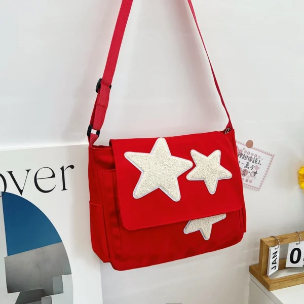 Simple and Stylish Large Capacity Commuting Bag Single Shoulder Crossbody Bag Class Tote Bag - Image 4