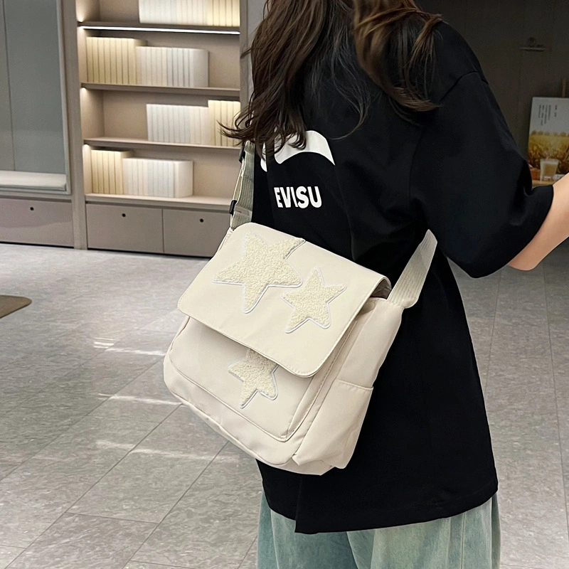 Simple and Stylish Large Capacity Commuting Bag Single Shoulder Crossbody Bag Class Tote Bag