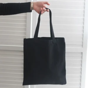 Alternative view of Spot Cotton Blank Hand Canvas Bag Custom Shopping Bag Cotton Bag Custom Logol