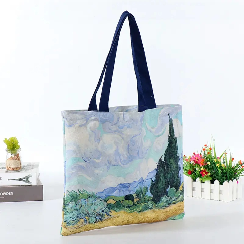 Tote Bags Custom Logo Printed Recycled Reusable Tote Bag Large Tote Canvas Tote Bag