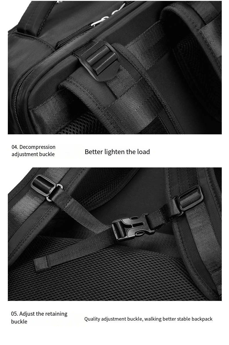 Travel Backpack Women&prime;s Large Capacity Duffel Bag Middle School Bag Computer Bag