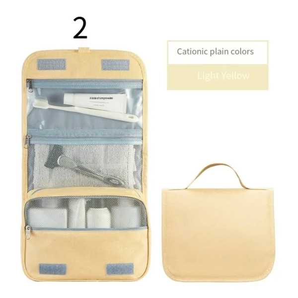 Travel Folding Dry and Wet Separation Makeup Bag Makeup Storage Bag - Image 6