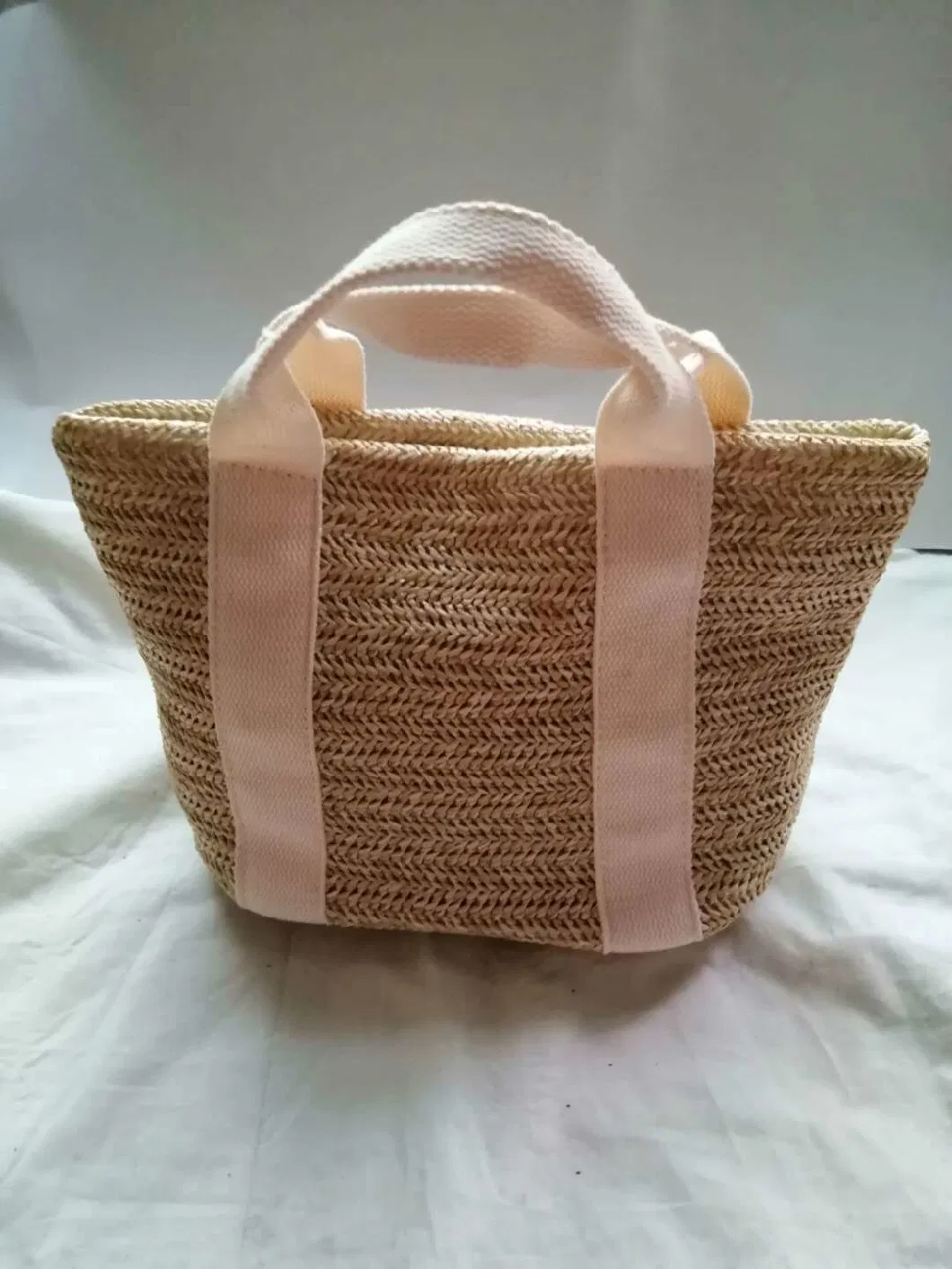 Vegetable Basket Straw Bag Beach Bag Holiday Casual Women&prime;s Handbag