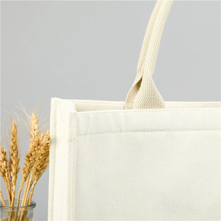 Wholesale Canvas Bags Cotton Fabric with Printed Logo Blank Tote Bags