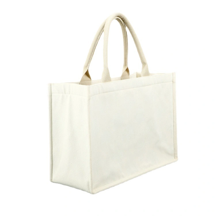 Wholesale Canvas Bags Cotton Fabric with Printed Logo Blank Tote Bags
