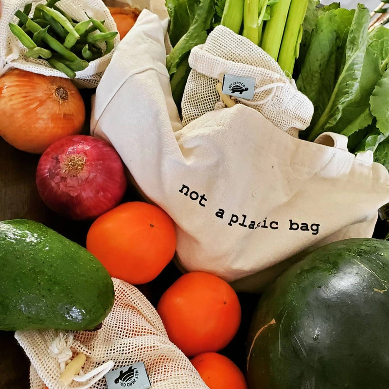 Wholesale Canvas Bags for Supermarkets Bag for Food Bag with Vegetables