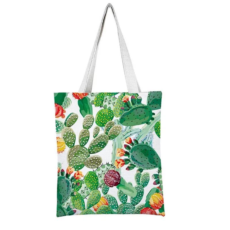 Wholesale Custom Canvas Anime Embroidered Tote Bag Canvas Fabric Tote Bags