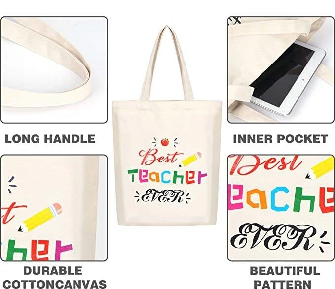 Wholesale Custom Canvas Bag Canvas Shopping Shoulder Tote Bag