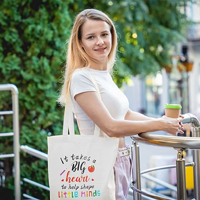 Wholesale Custom Canvas Bag Canvas Shopping Shoulder Tote Bag