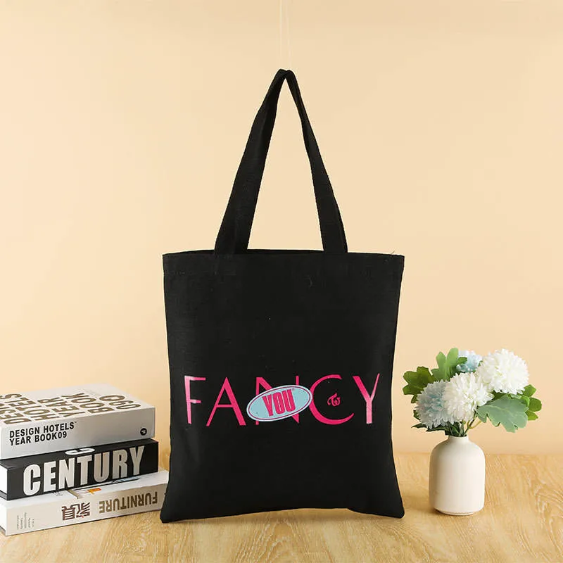 Wholesale Custom Cotton Canvas Tote Bag Printed Reusable Blank Cotton Shopping Bag Cotton Tote Bag with Logo