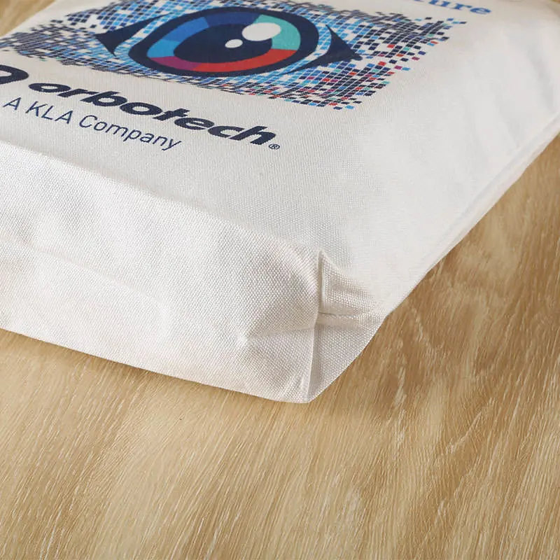 Wholesale Custom Cotton Canvas Tote Bag Printed Reusable Blank Cotton Shopping Bag Cotton Tote Bag with Logo