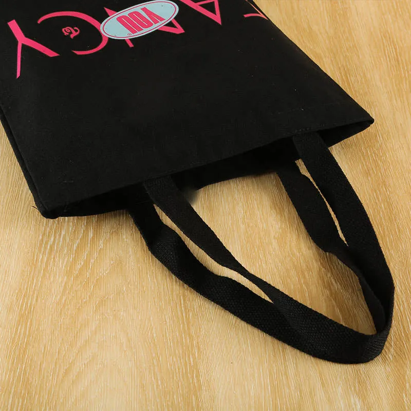 Wholesale Custom Cotton Canvas Tote Bag Printed Reusable Blank Cotton Shopping Bag Cotton Tote Bag with Logo