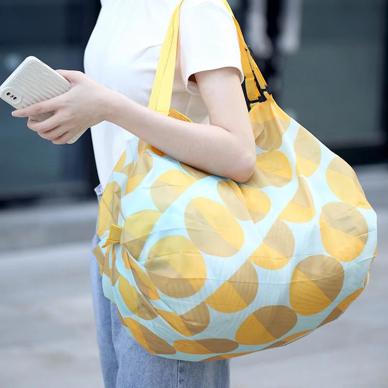 Wholesale Custom Logo Oxford Environmental Friendly Folding Shopping Bag