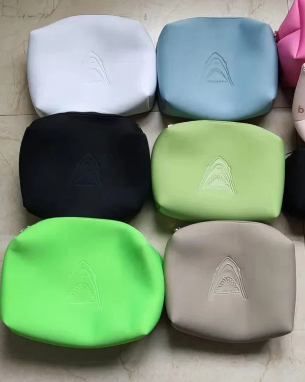 Wholesale Custom Logo Portable Eco Neoprene Pouch Makeup Cosmetic Bag - Image 5