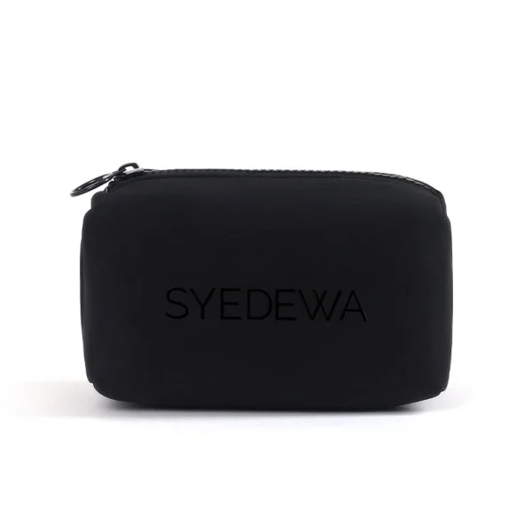Wholesale Custom Logo Portable Eco Neoprene Pouch Makeup Cosmetic Bag