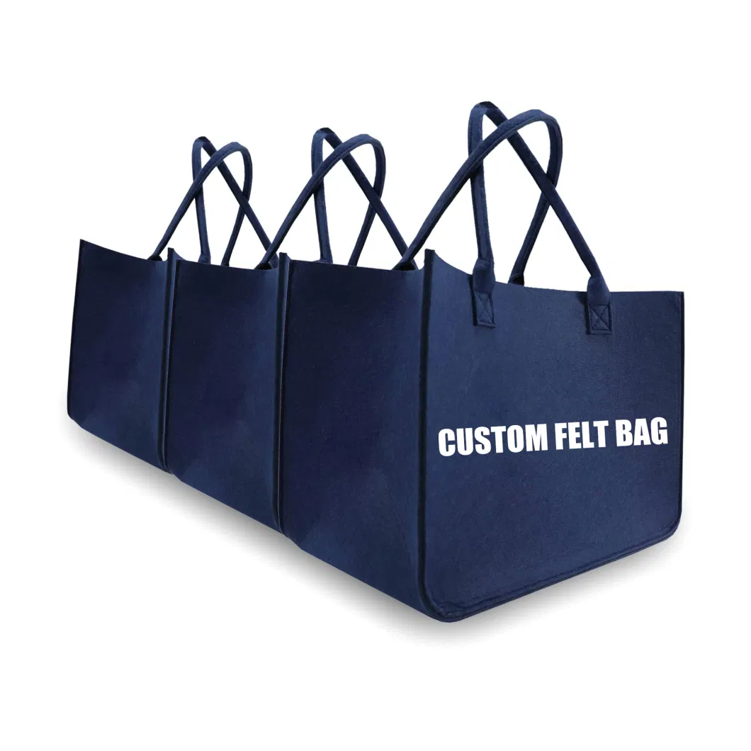 Wholesale Custom Logo Tag Label Felt Organizer Mommy Bag for Insulated Milk Bottle Pocket