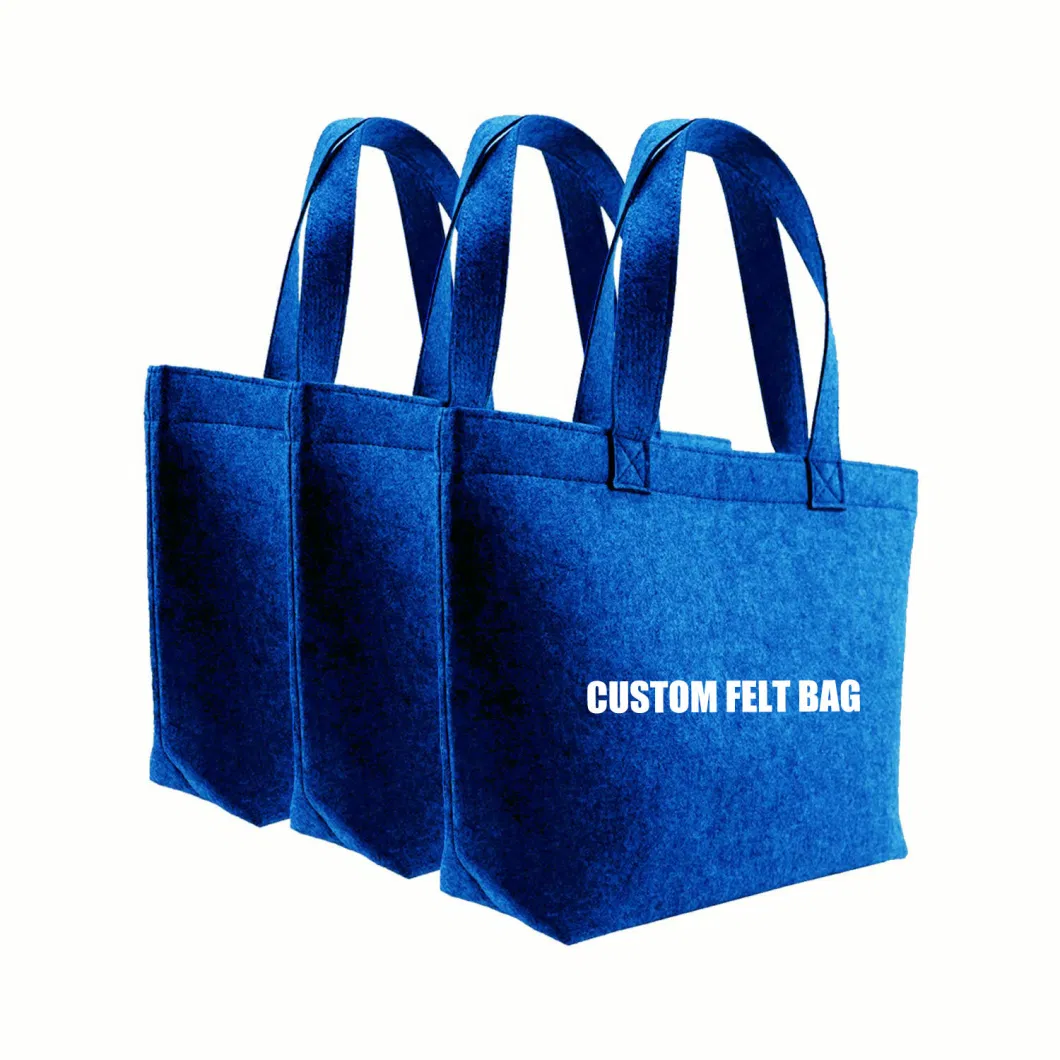 Wholesale Custom Logo Tag Label Felt Organizer Mommy Bag for Insulated Milk Bottle Pocket