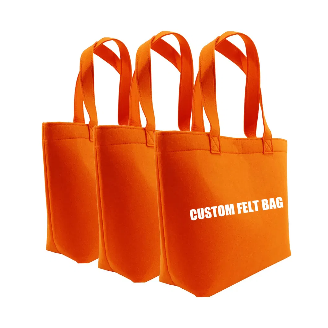 Wholesale Custom Logo Tag Label Felt Organizer Mommy Bag for Insulated Milk Bottle Pocket
