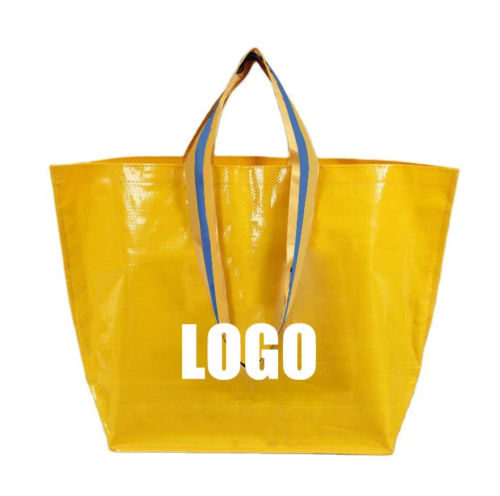 Wholesale Custom Logos Custom Printing Laminated PP Woven Shopping Bags