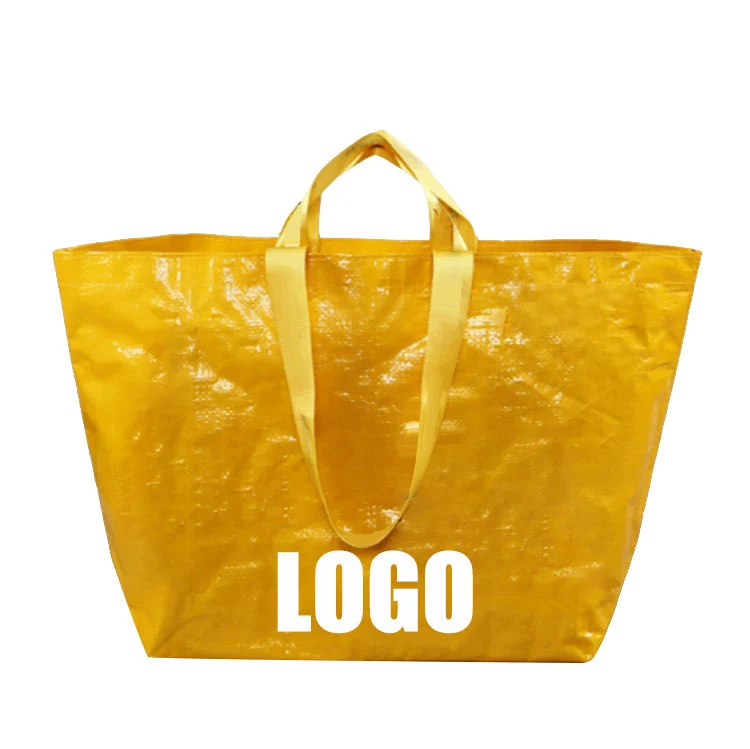 Wholesale Custom Logos Custom Printing Laminated PP Woven Shopping Bags - Image 5