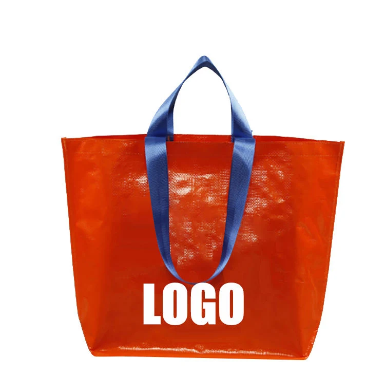 Wholesale Custom Logos Custom Printing Laminated PP Woven Shopping Bags - Image 6