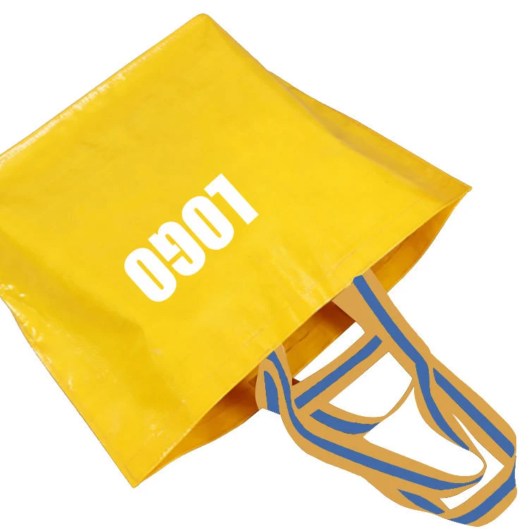 Wholesale Custom Logos Custom Printing Laminated PP Woven Shopping Bags