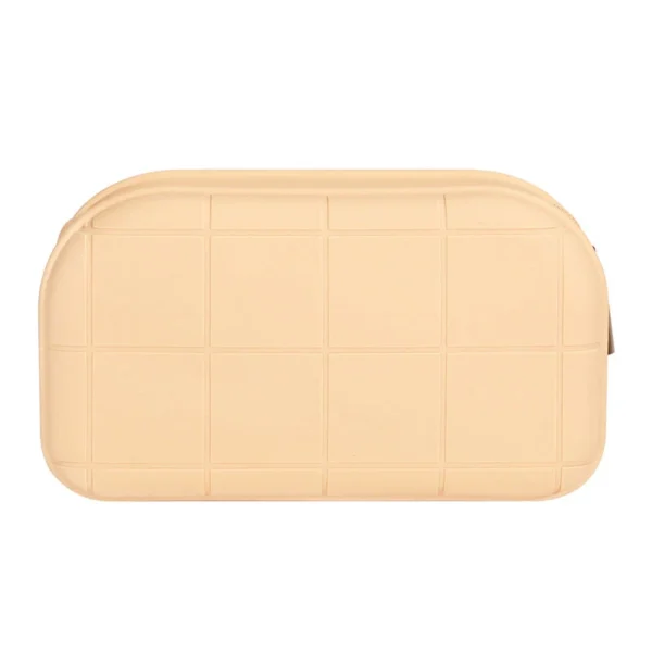 Wholesale Custom Makeup Bags for Women Large Capacity Waterproof Silicone Travel Zipper Cosmetic Bags - Image 4