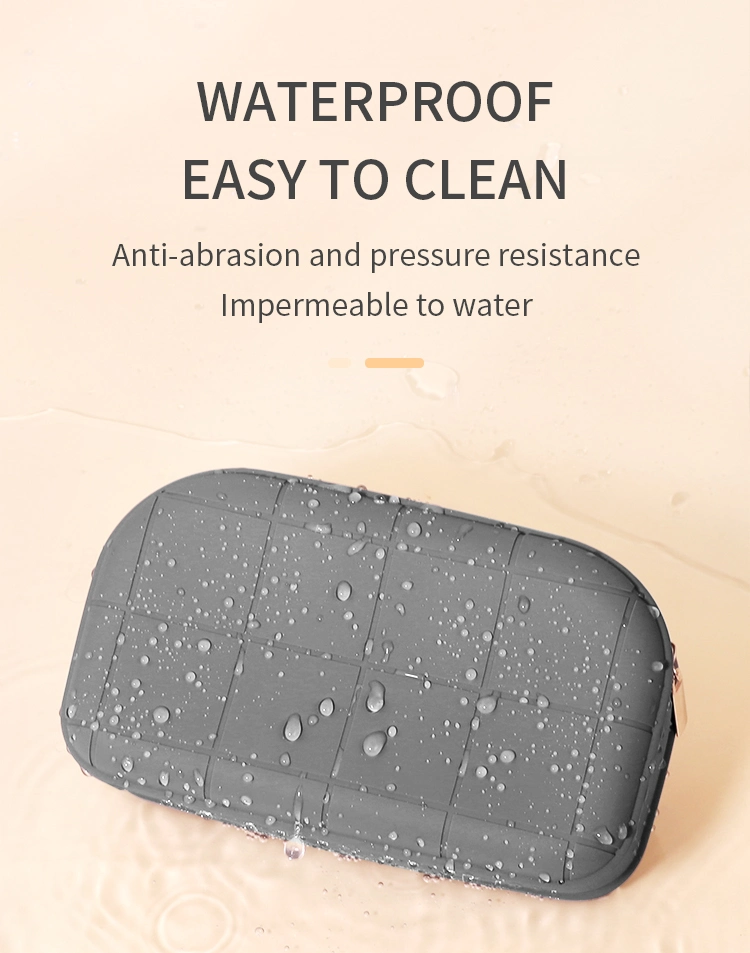 Wholesale Custom Makeup Bags for Women Large Capacity Waterproof Silicone Travel Zipper Cosmetic Bags