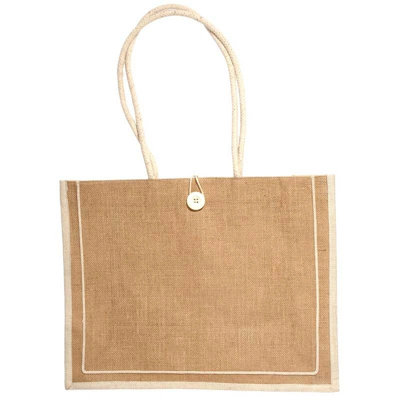 Wholesale Custom Printed Large Eco Friendly Tote Bags Custom Foldable Jute Bag