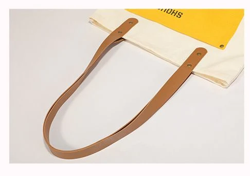 Wholesale Customized Canvas Bag Shopping Bag Handbag Student Shoulder Canvas Bag