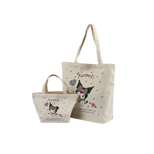 Wholesale Customized Cotton Bag Color Printing Logo Portable Shopping Cotton Bag - Image 2
