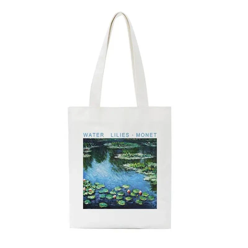 Wholesale Design Reusable and Custom Printed Tote Canvas Bag Tote Bag