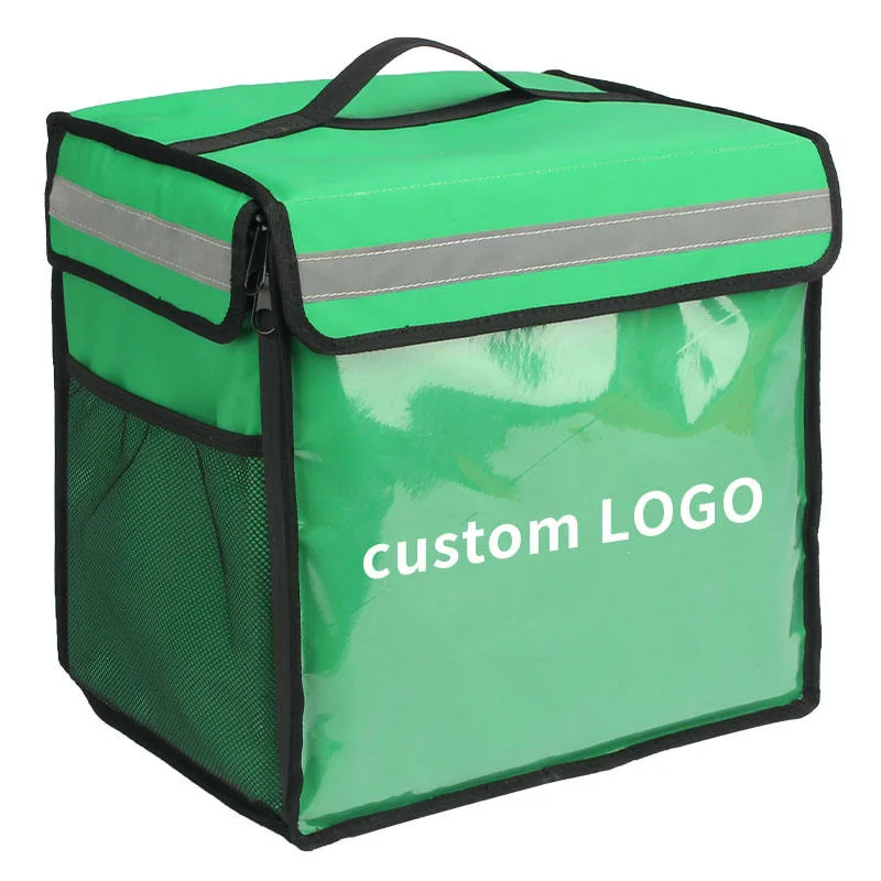 Wholesale Factory Keeping Food Hot Insulated Thermal Food Delivery Bag Grab Backpack Sports Carton Box Customized