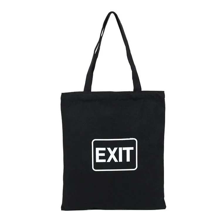 Wholesale Fashion Canvas Cotton Tote Bag Fabric Shopping Bag Custom Cute Logo Printed - Image 5