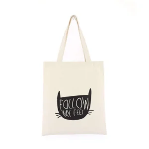 Wholesale Fashion Cotton Canvas Shoulder Tote Bag with Custom Logo Shopping Bag Canvas Bags - Image 5