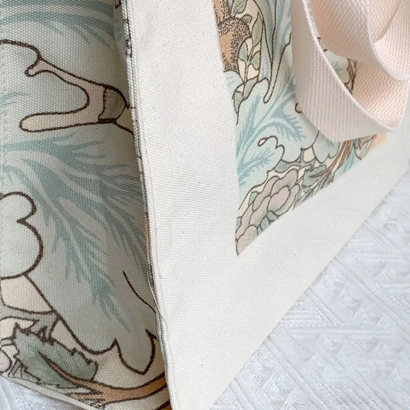 Wholesale Fashion Shopping Tote Bags Custom Printed Logo Eco-Friendly Cotton Canvas Tote Bag with Logo