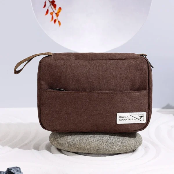 Wholesale Foldable Toiletry Cosmetic Bag Custom Cosmetics Makeup Toiletry Travel Bag - Image 6