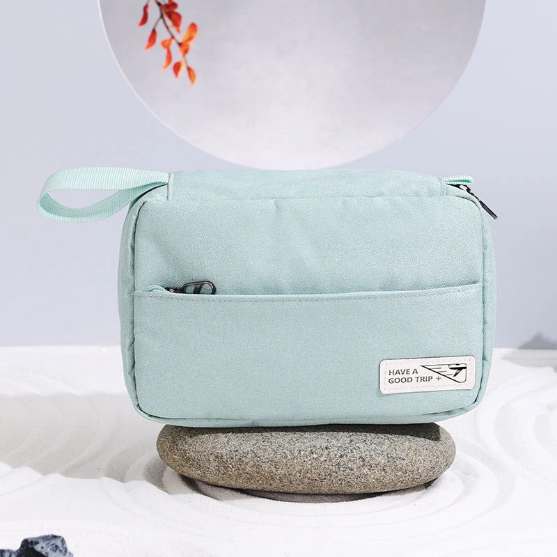 Wholesale Foldable Toiletry Cosmetic Bag Custom Cosmetics Makeup Toiletry Travel Bag