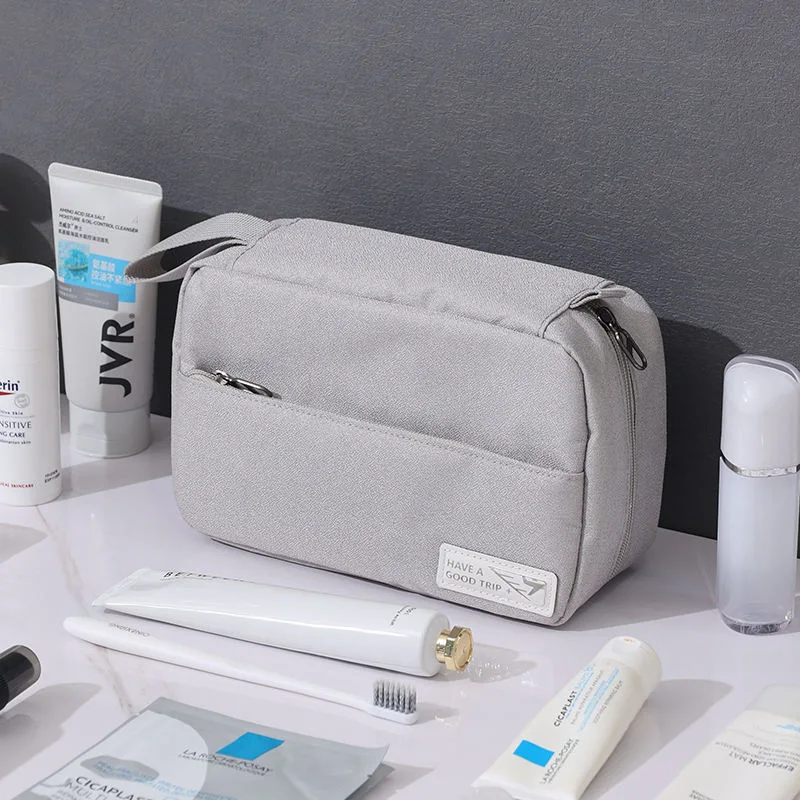 Wholesale Foldable Toiletry Cosmetic Bag Custom Cosmetics Makeup Toiletry Travel Bag