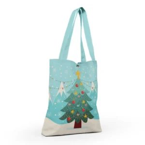 Wholesale Full Color Printing Sublimation Canvas Tote Bag with Designs Custom Shopping Bag Canvas Tote Bags - Image 3
